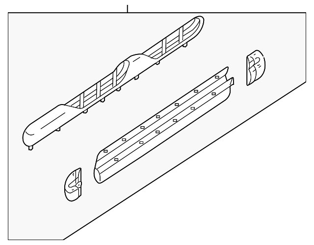 Running Board - Ford (YL8Z-16451-AAA)