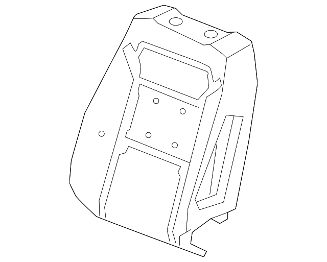 Driver Seat Back Pad - GM (84462132)
