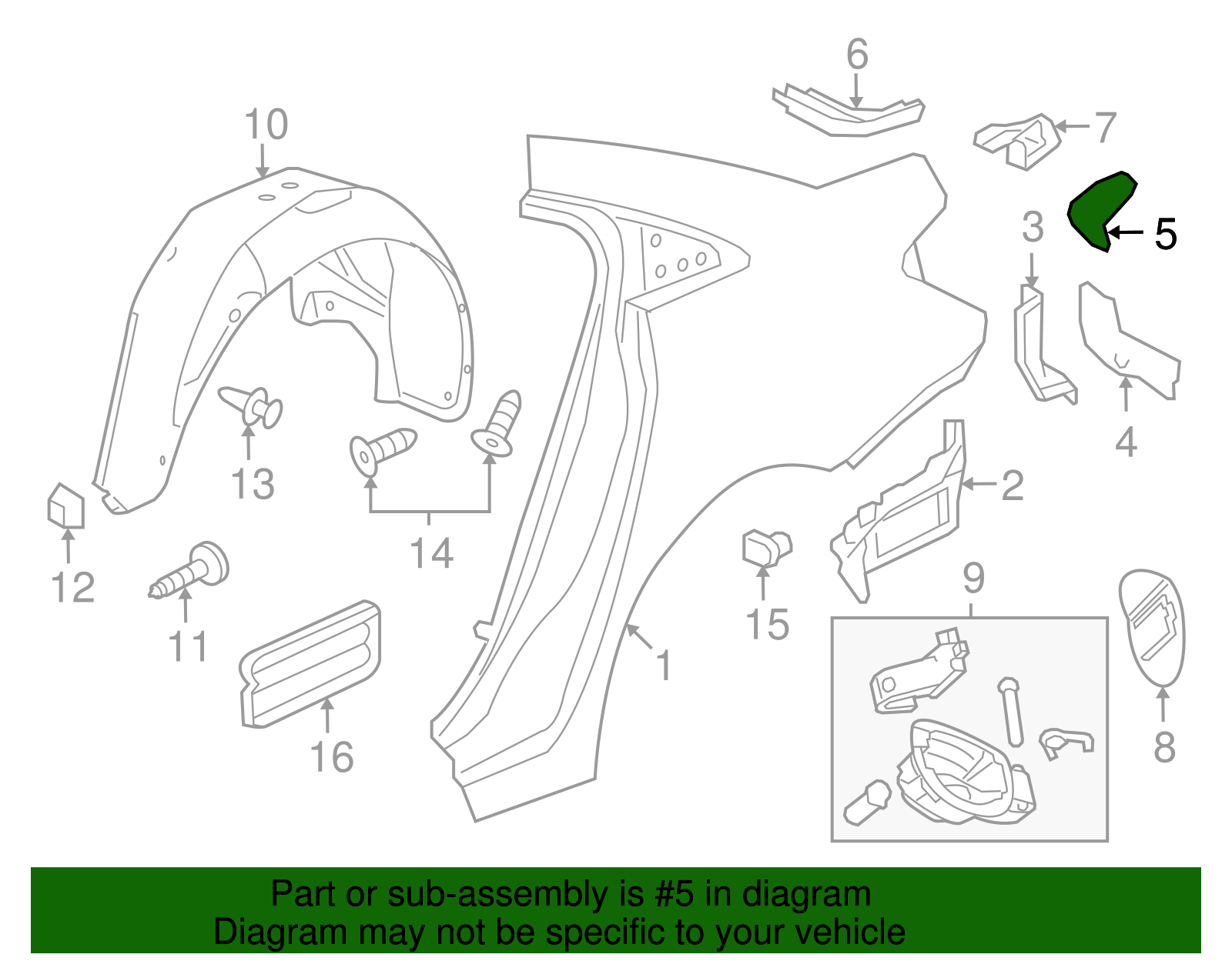 Support-T/Lp Mt Plt - GM (96845528)