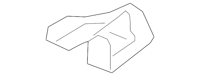 Reinforcement-R/Cmpt Lid Opg  Drn Gtr - GM (96845535)