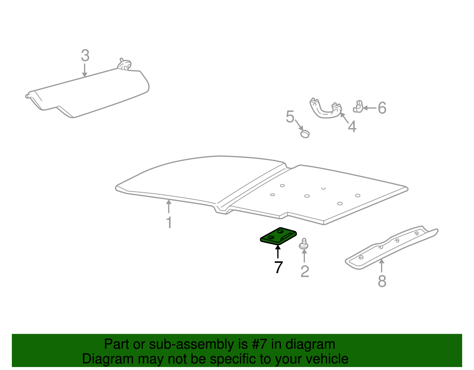 Access Cover - Ford (YL3Z-7852076-AAC)