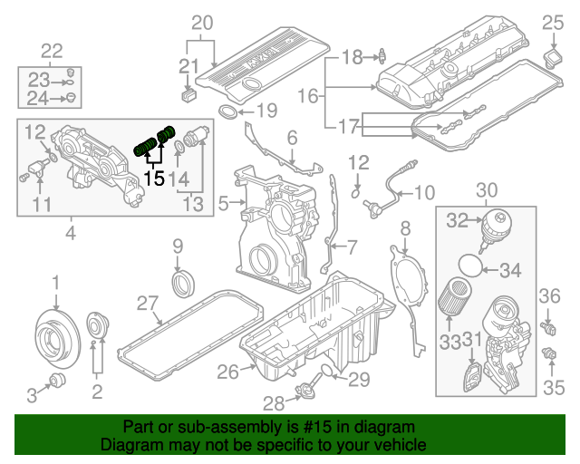 Genuine BMW 11367560298 Engine Variable Valve Timing (Vvt) Oil