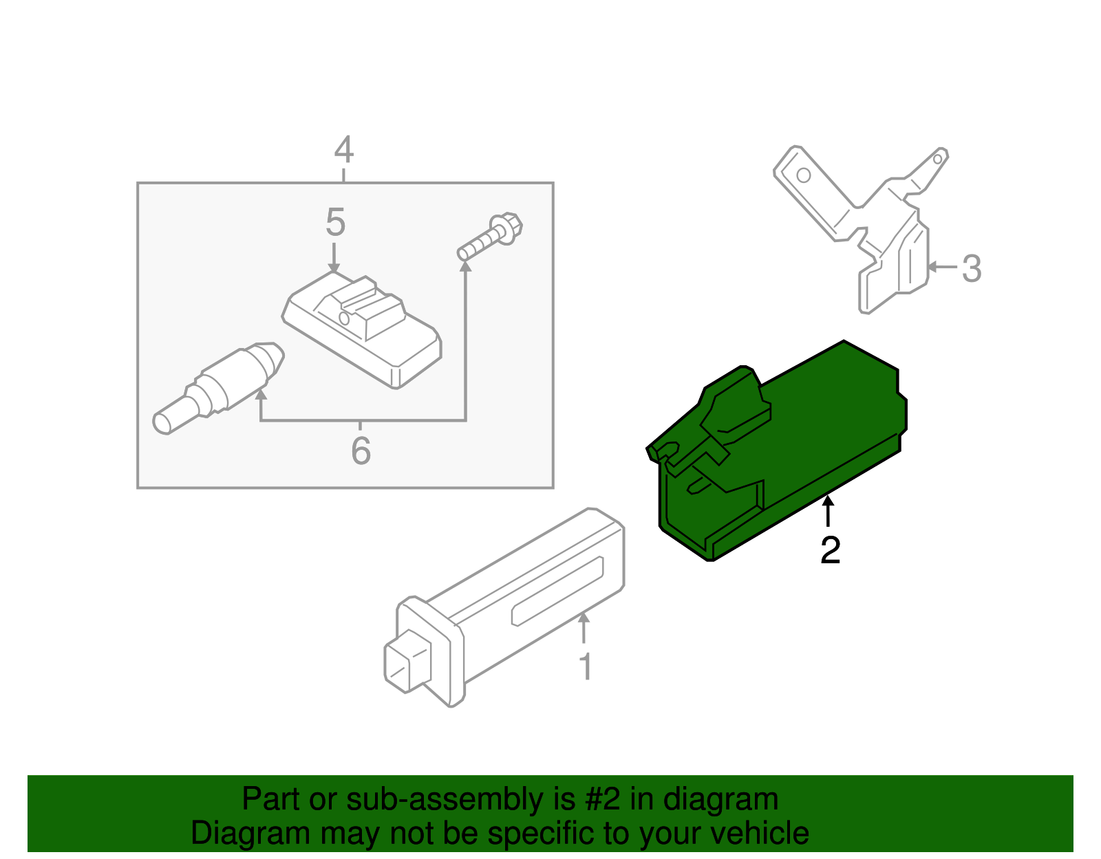 Control Module Holder - Volkswagen (95B-907-324-B)