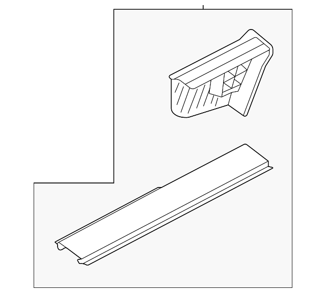 87291K0010 Roof Molding 20202022 Kia Soul Kia.Parts Store