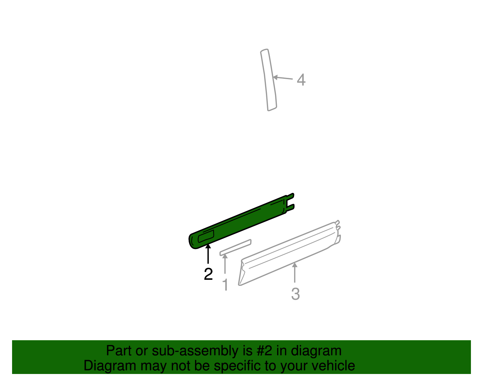 Side Molding - GM (89045573)