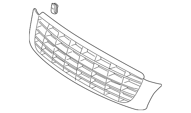 Primed Front Grille - Cadillac (89025060)