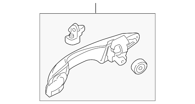 Genuine Honda 72180-TY4-A51ZG Door Handle Assembly Front Left Genuine Honda 72180-TY4-A51ZG Door Handle Assembly Front Left