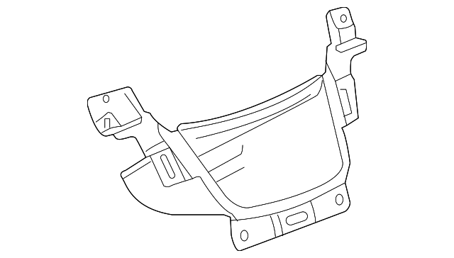 Jet Black Instrument Panel Center Compartment - Cadillac (84147533)