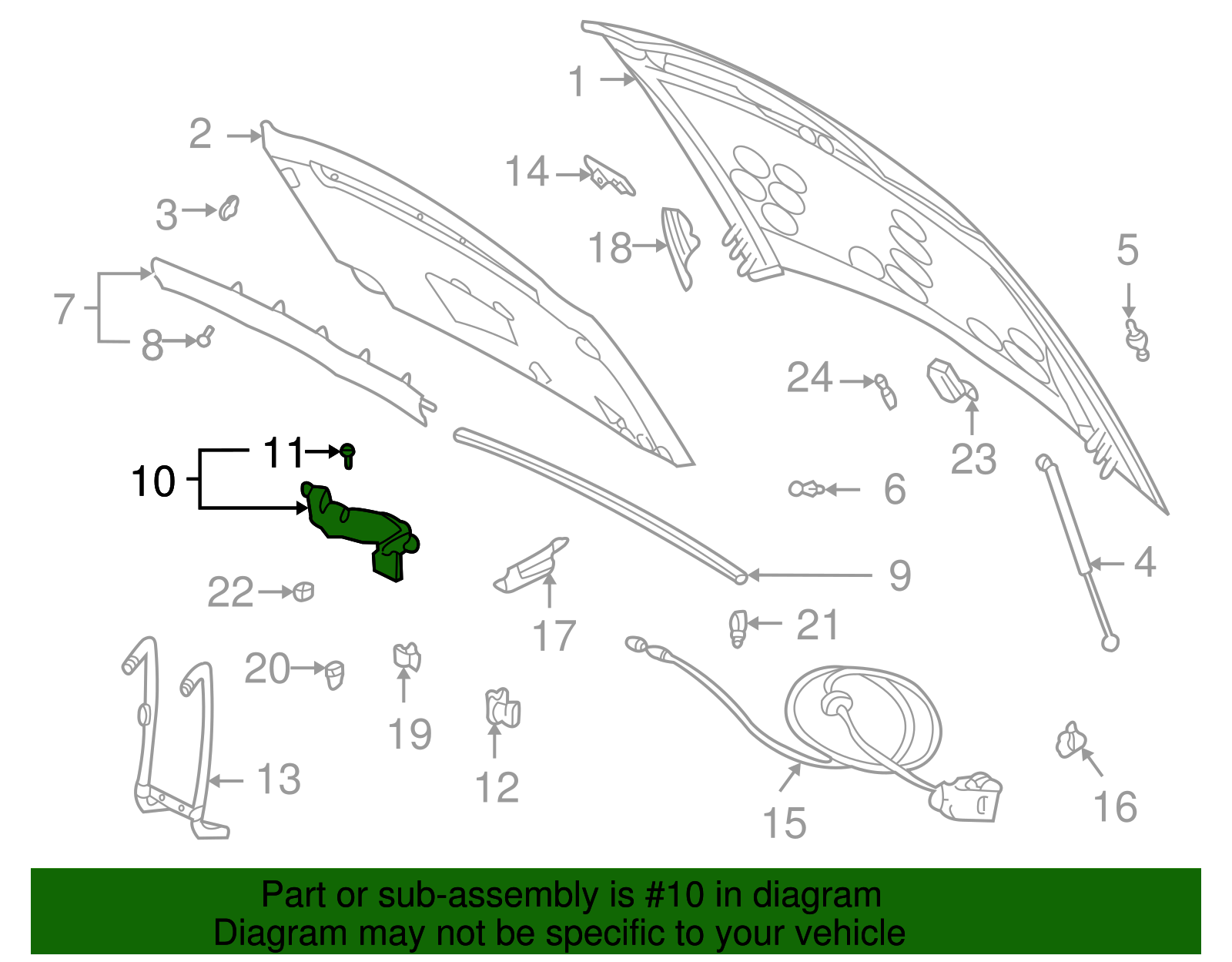 Side Seal - GM (25661844)