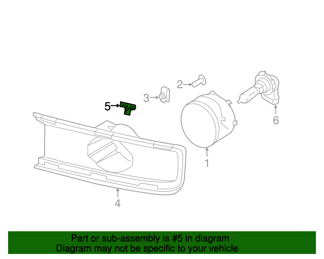 20072016 Ford Bumper Grille Clip W709367S438 Village Ford