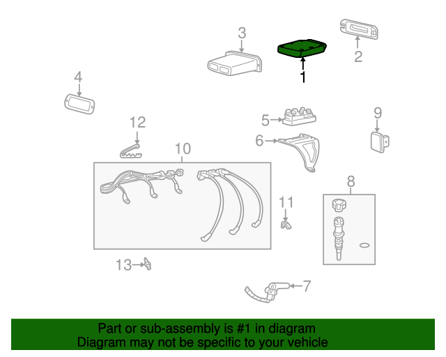 20072009 Mazda Engine Control Module 1FDM18881B