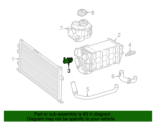 278010600164 Intake Manifold Vent 20132020 MercedesBenz