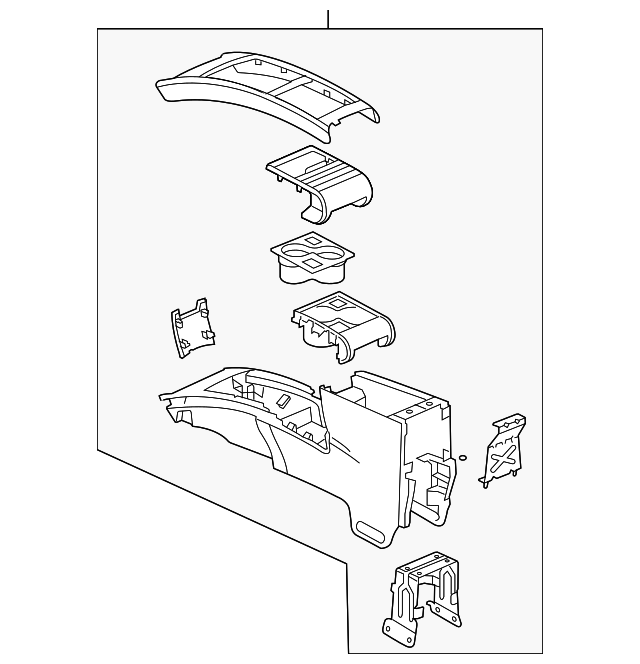 Console - Cadillac (89046334)
