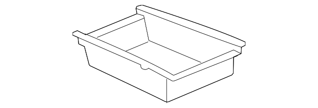 Compartment, F/Floor Upper - Cadillac (89039928)