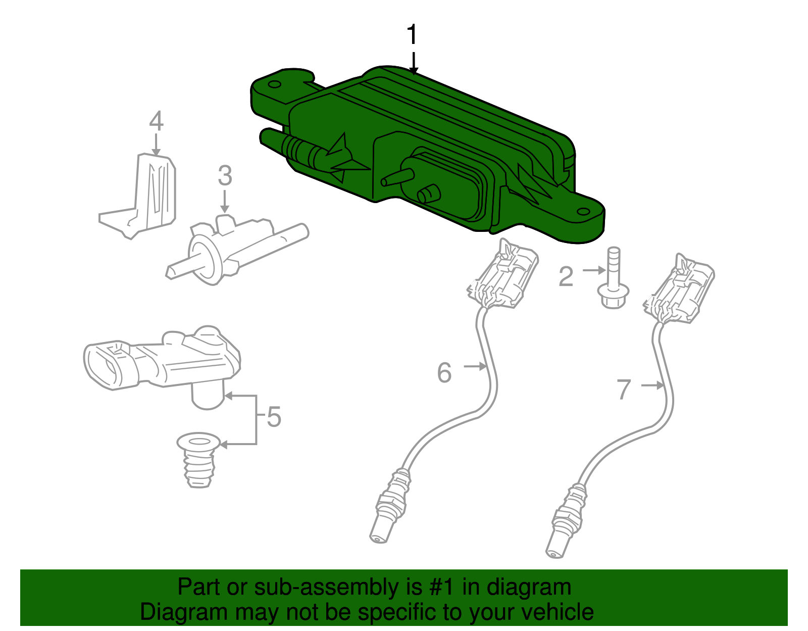 Vapor Canister Vent Solenoid - GM (19329627)