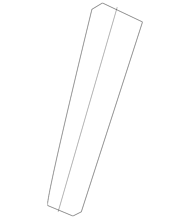 Jet Black Rear Seat Back Latch Strap - GM (84087215)
