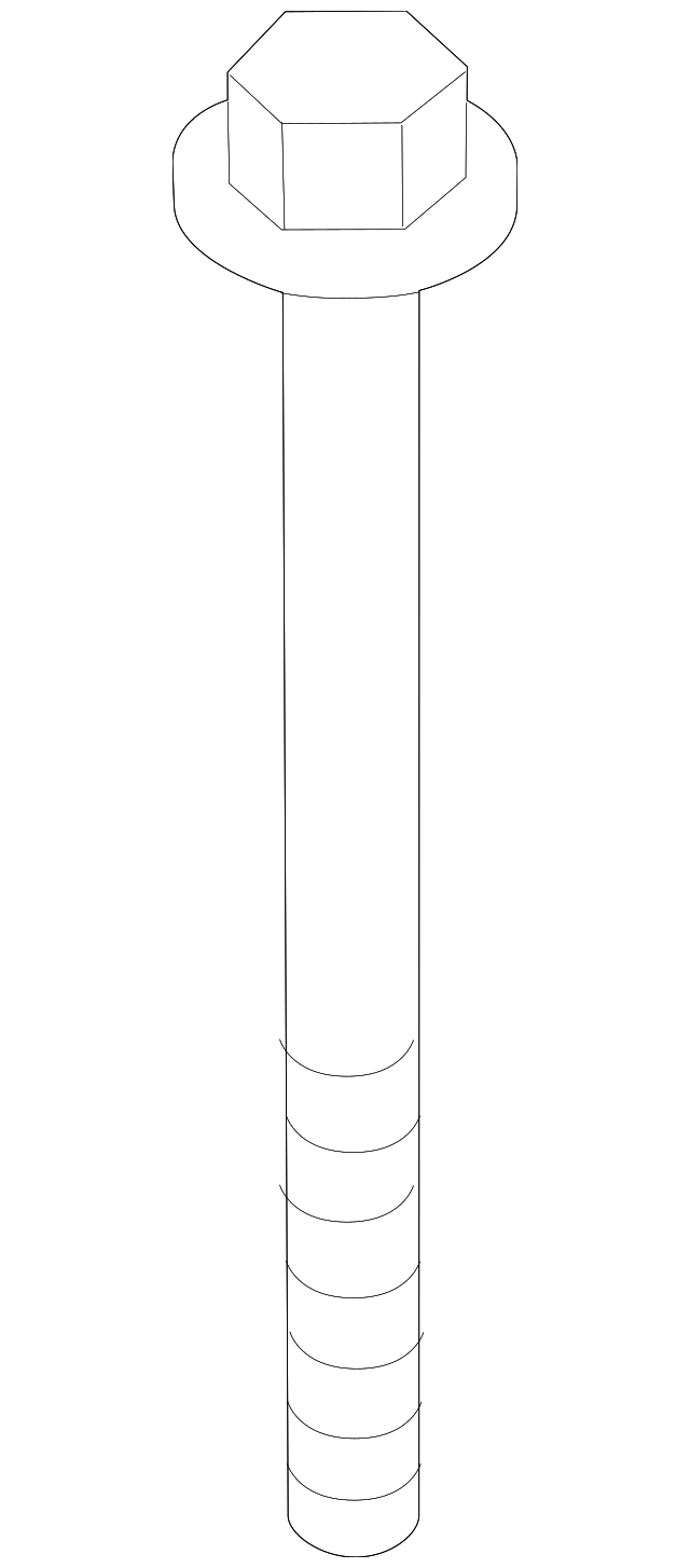 Genuine BMW 07119906167 Alternator Adjusting Bracket Bolt FREE