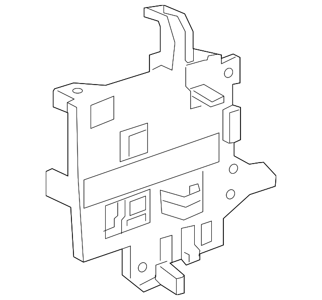20162018 Chevrolet Volt Control Module Bracket 23494785