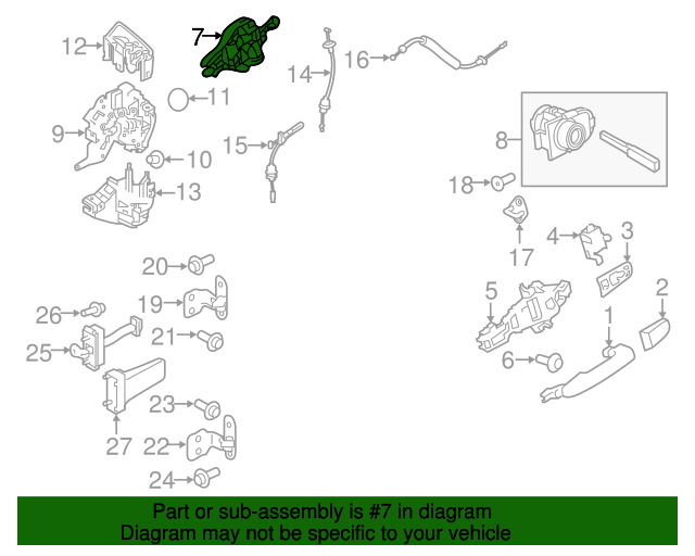2016-2023 Land Rover Discovery Sport Bracket LR070988