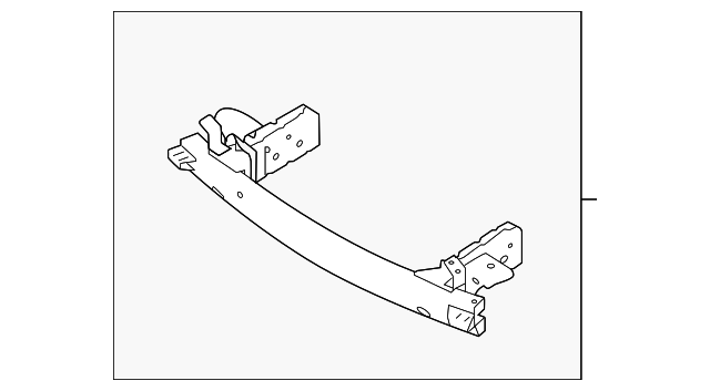 2020-2021 Nissan Frontier Front Cross-Member 99215-9BT0A | Nissan Parts ...