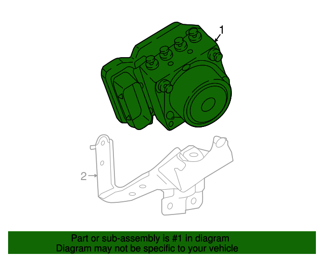 20192020 Nissan Murano Actuator Assembly 476609UF6A Nissan Parts Store