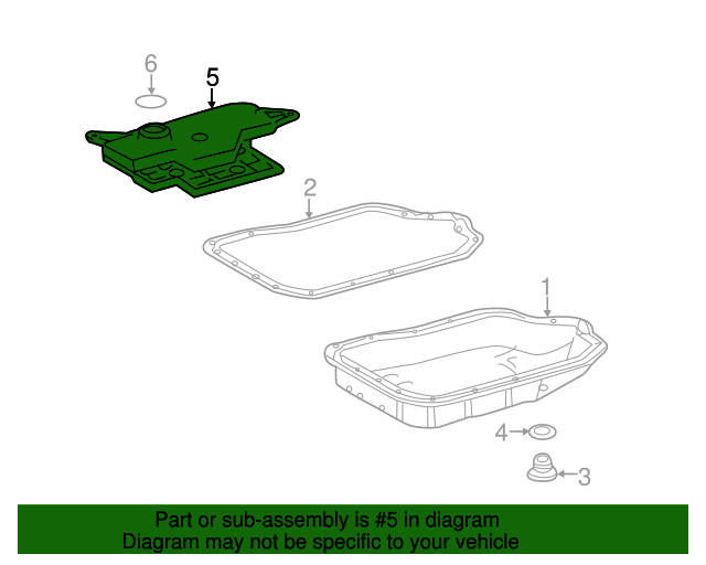 35330-73010 - Transmission Filter - 2009-2019 Toyota | OEM Genuine ...