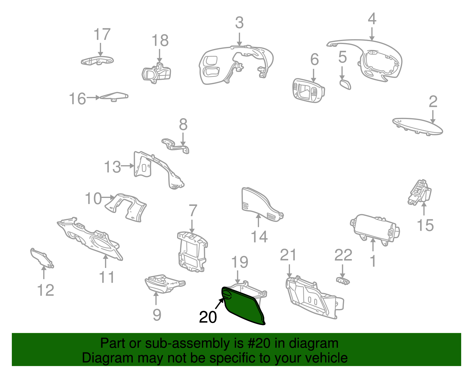 Latch - Ford (YL3Z-1506072-AHD)