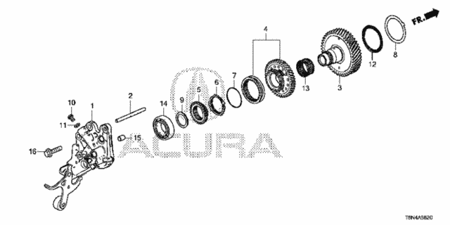 2017 2020 Acura Nsx Shim J 32mm 1 88 23979 Rpf 000 Acura Oem Parts
