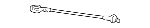 OEM Toyota Tundra Crew Cab Tailgate Support Cables (2004-2006) – Genuine Japan