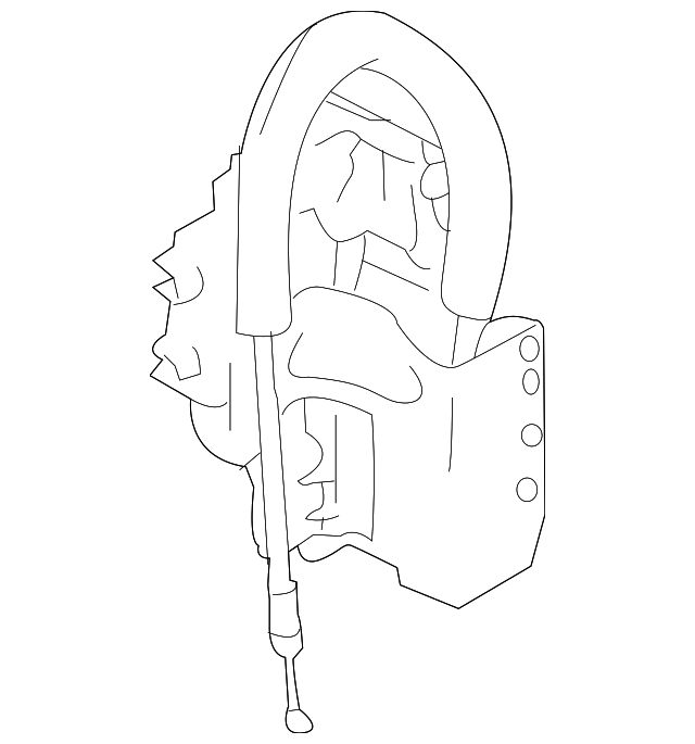 Lock - Nissan (90501-1FC0B) Image