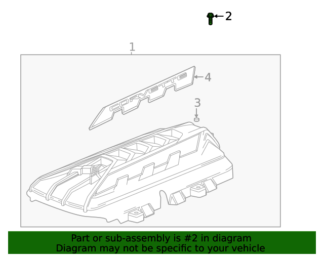 20202024 Chevrolet Corvette Intake Manifold Cover Bolt 11602424 GM