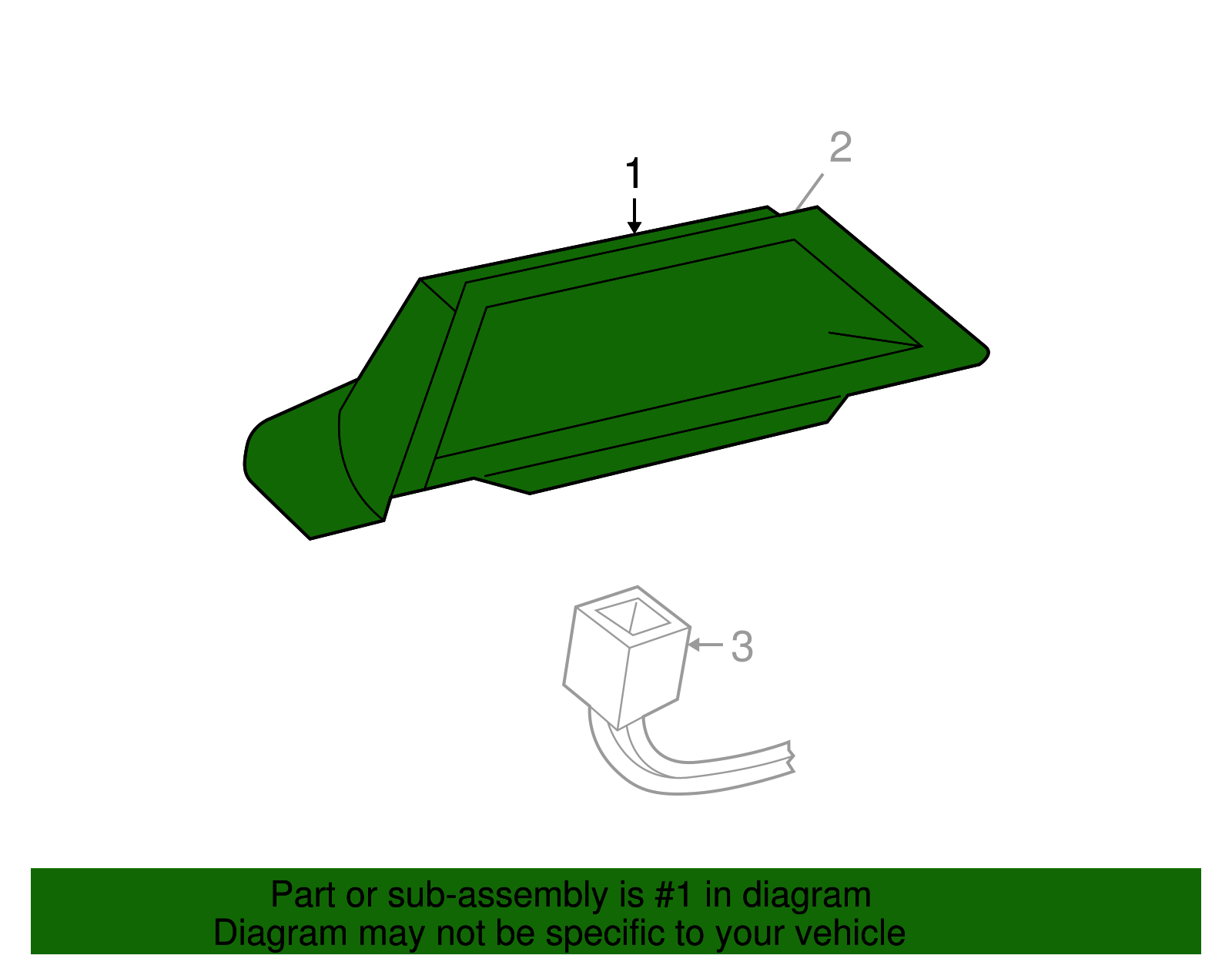 High Mount Lamp - GM (5977844)