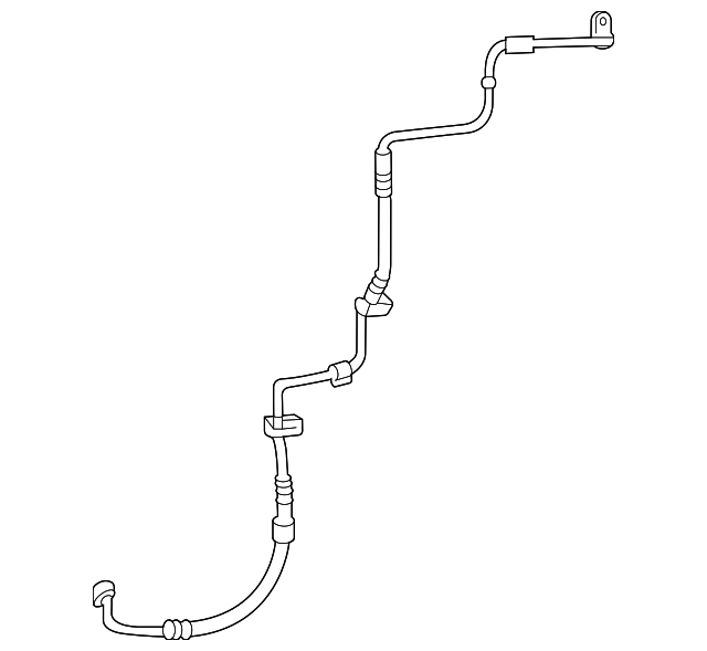 167-830-69-00 - Liquid Line For 2020-2024 Mercedes-Benz | Mercedes 