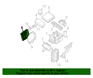 2010-2019 Nissan IPDM Module 284B6-ZE03B | Parts for Nissans