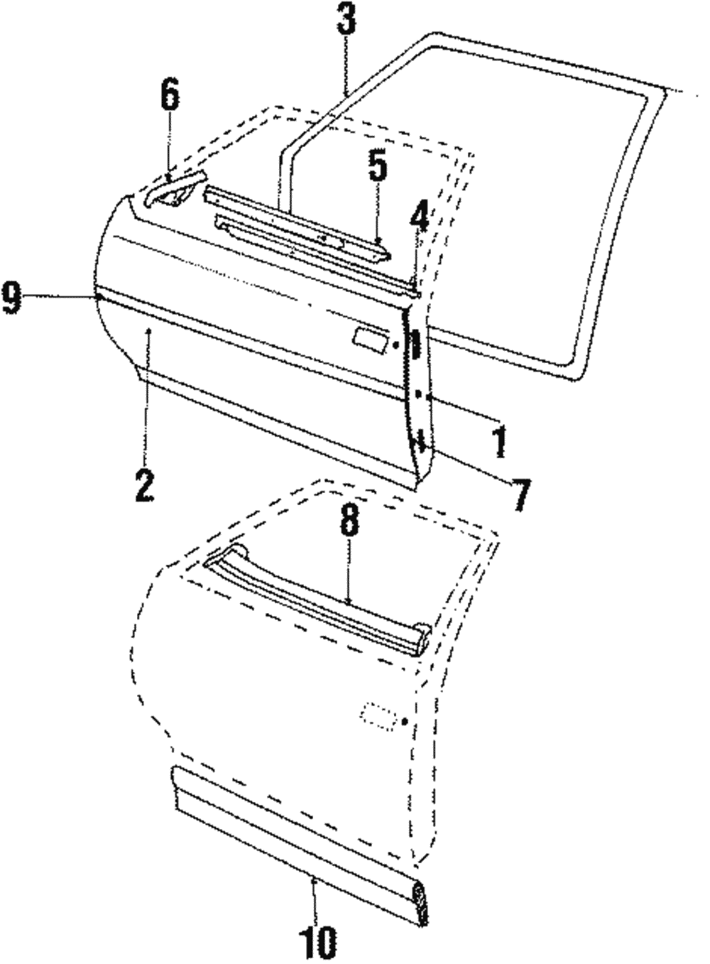 Molding Kit, Front S/D - GM (20495926)