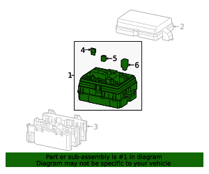 2021-2024 GM Fuse & Relay Box 85643677 | AutoNationParts.com