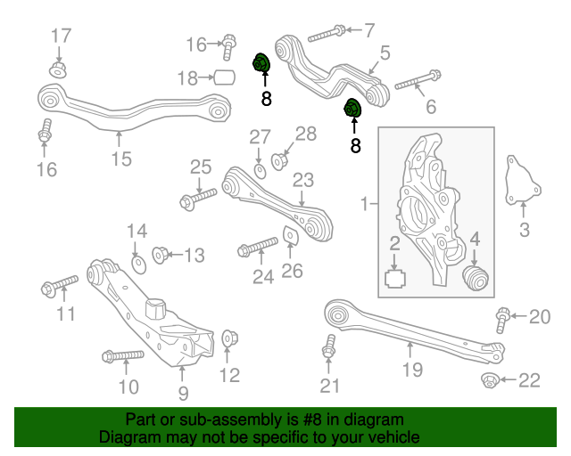 2012-2022 GM Multi-Purpose Nut 11546367 | GMPartsDirect.com