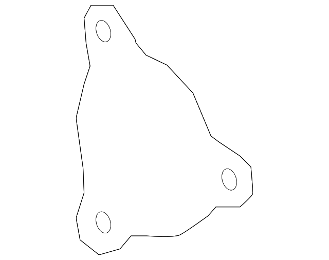 20172020 GM Knuckle Dust Shield 23133805