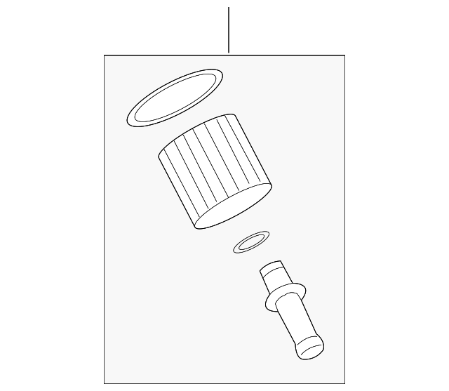 Lexus OEM Oil Filter Part 04152YZZA1 OEM Vehicle Parts