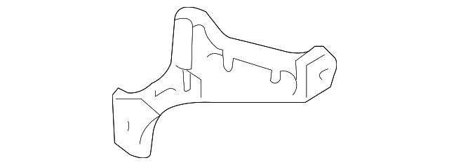 Genuine Toyota 53718-08010 Fender Apron Plate