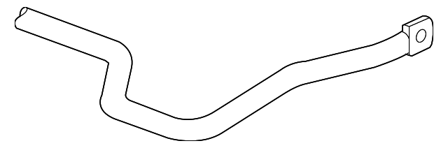 Rear Suspension Stabilizer Shaft - GM (94701489)