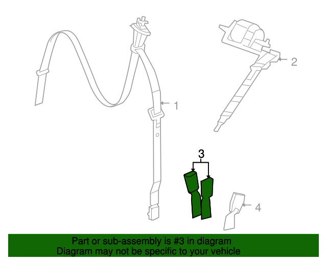 Buckle End 7B0-857-491-DK5