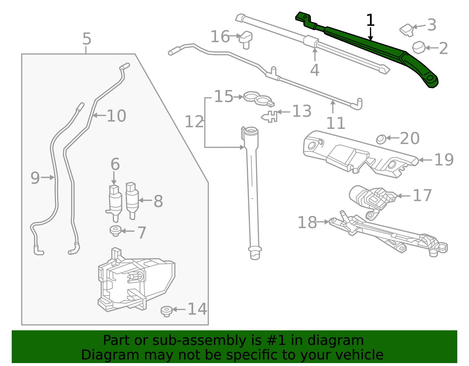 42772946 - F (S)Arm 2022-2023 Chevrolet Bolt EUV | Gateway Buick GMC Parts