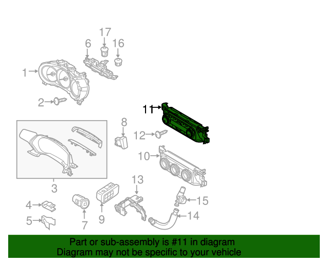20192021 Mazda CX5 Heater Control KN0W61190A