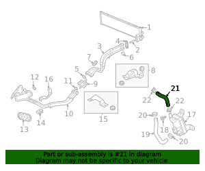 Opel Astra G 1.4 1.6 Heater Hose Heat Exchanger – 6818482 GM 9129558 – Lls-germany