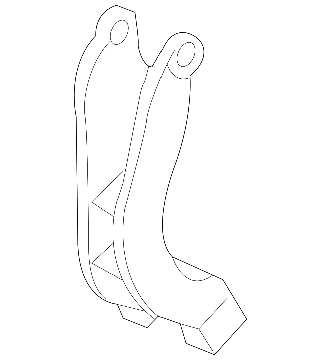 20062011 GM Engine Mount Strut and Air Conditioning Compressor Bracket