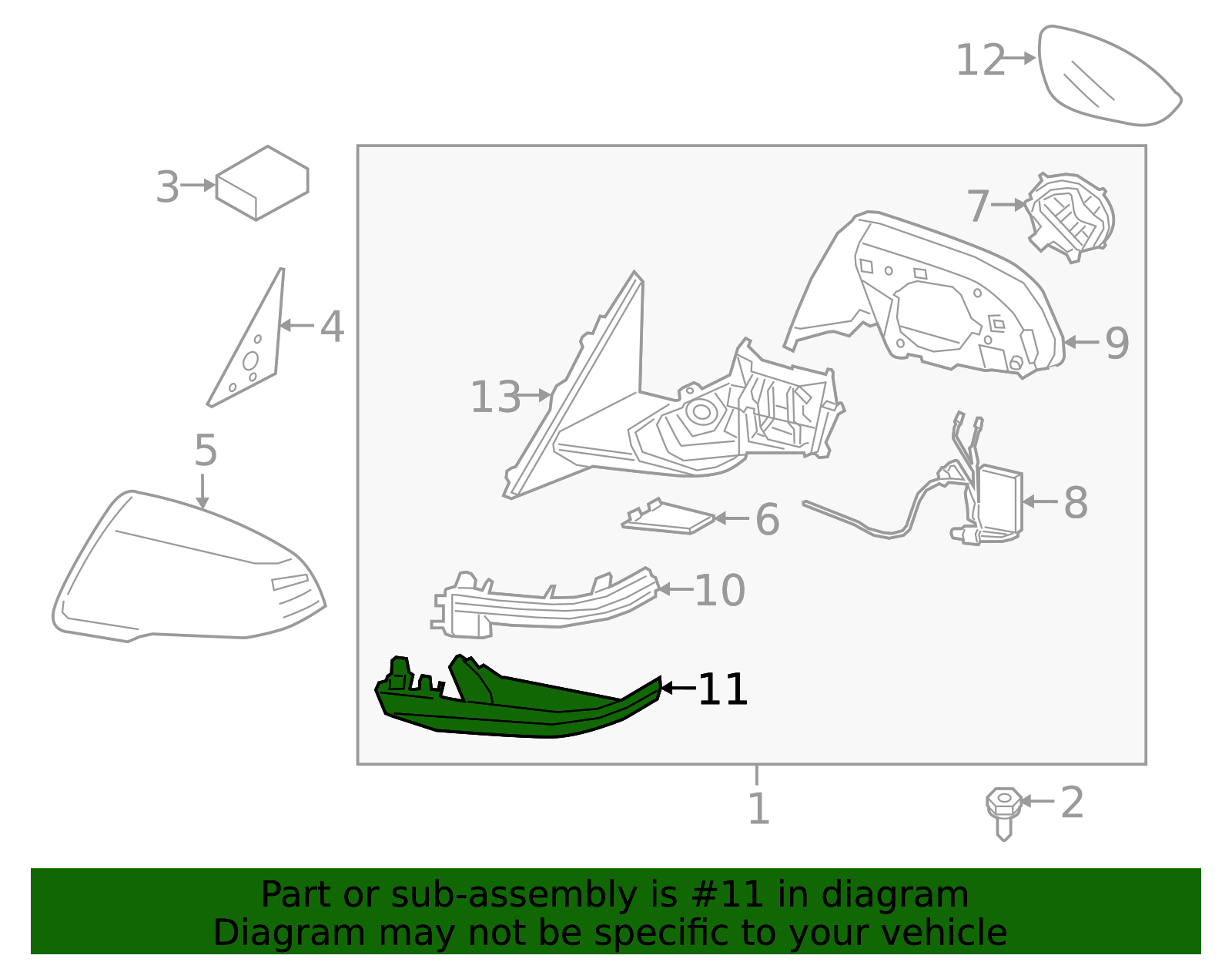 Lower Cover - Toyota (87948-WAA02)