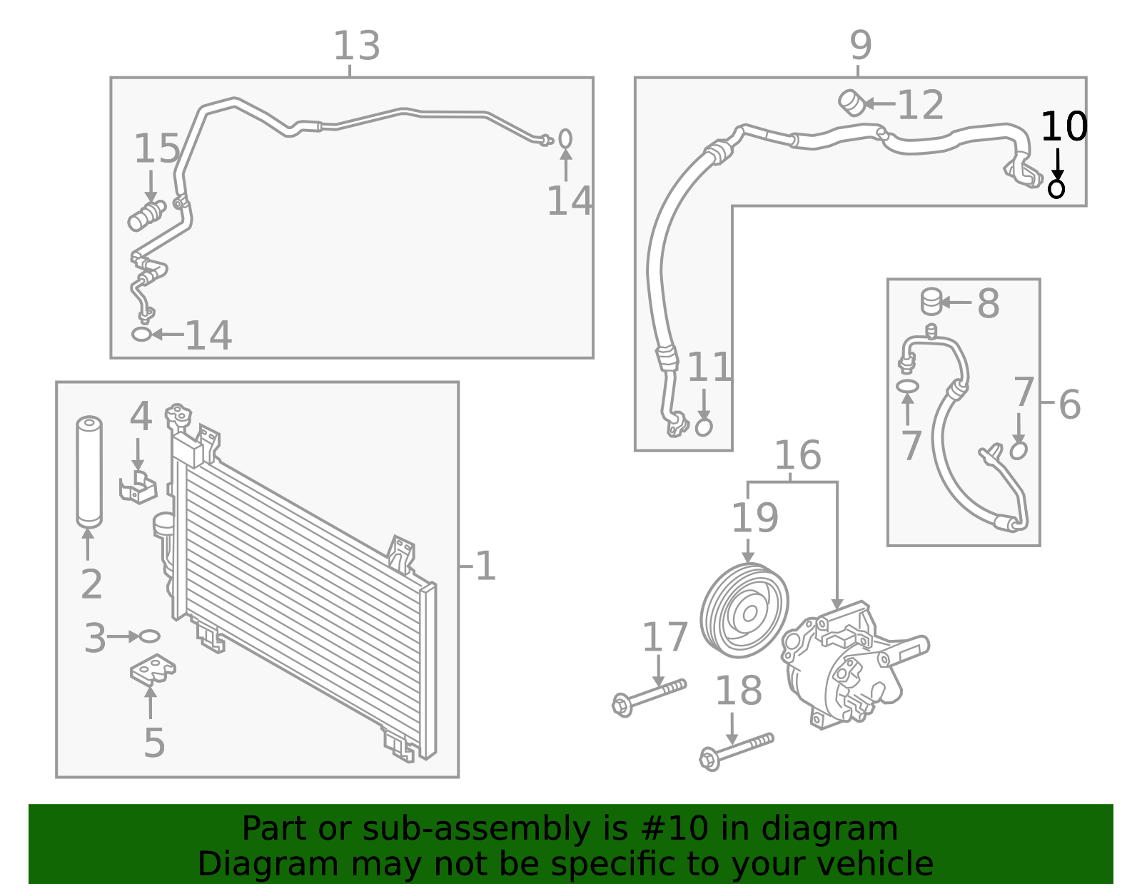 Suction Hose O-Ring - Scion (90118-WB707)