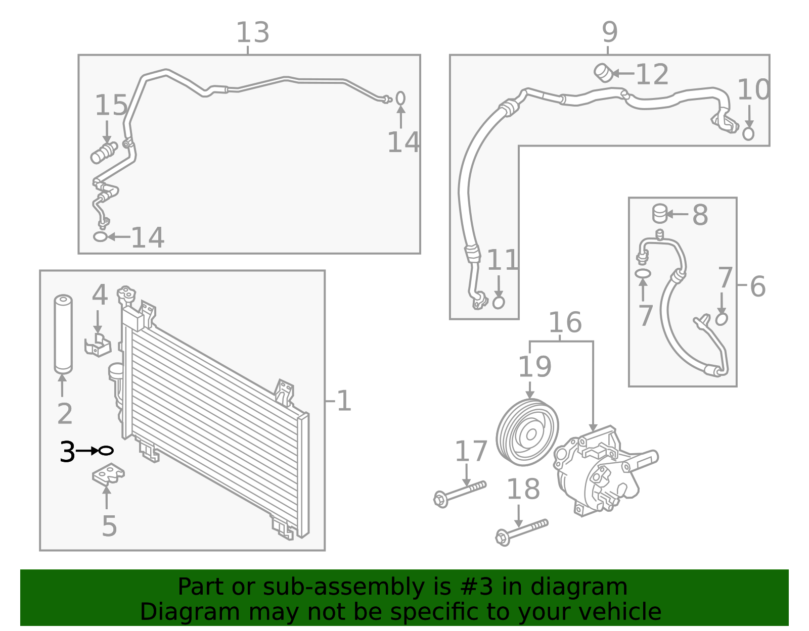 Dehydrator O-Ring - Scion (90118-WB896)