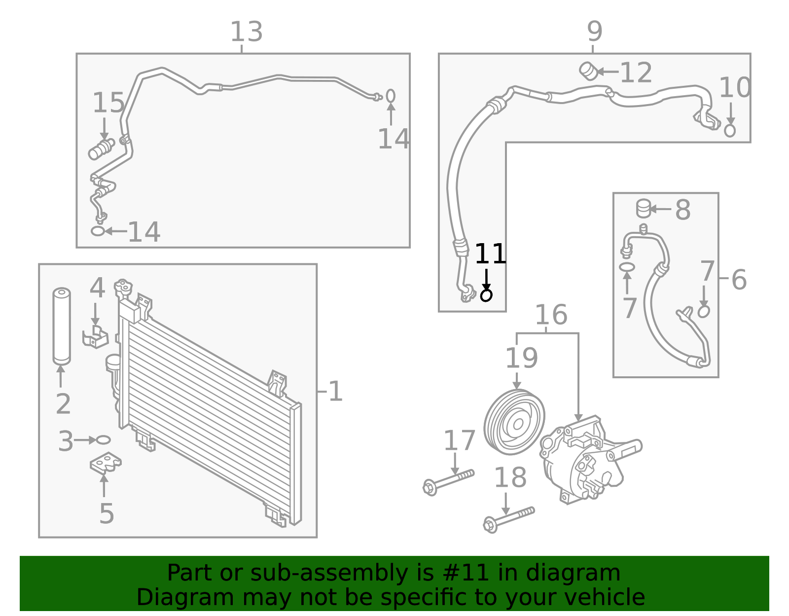Suction Hose O-Ring - Scion (90118-WB743)